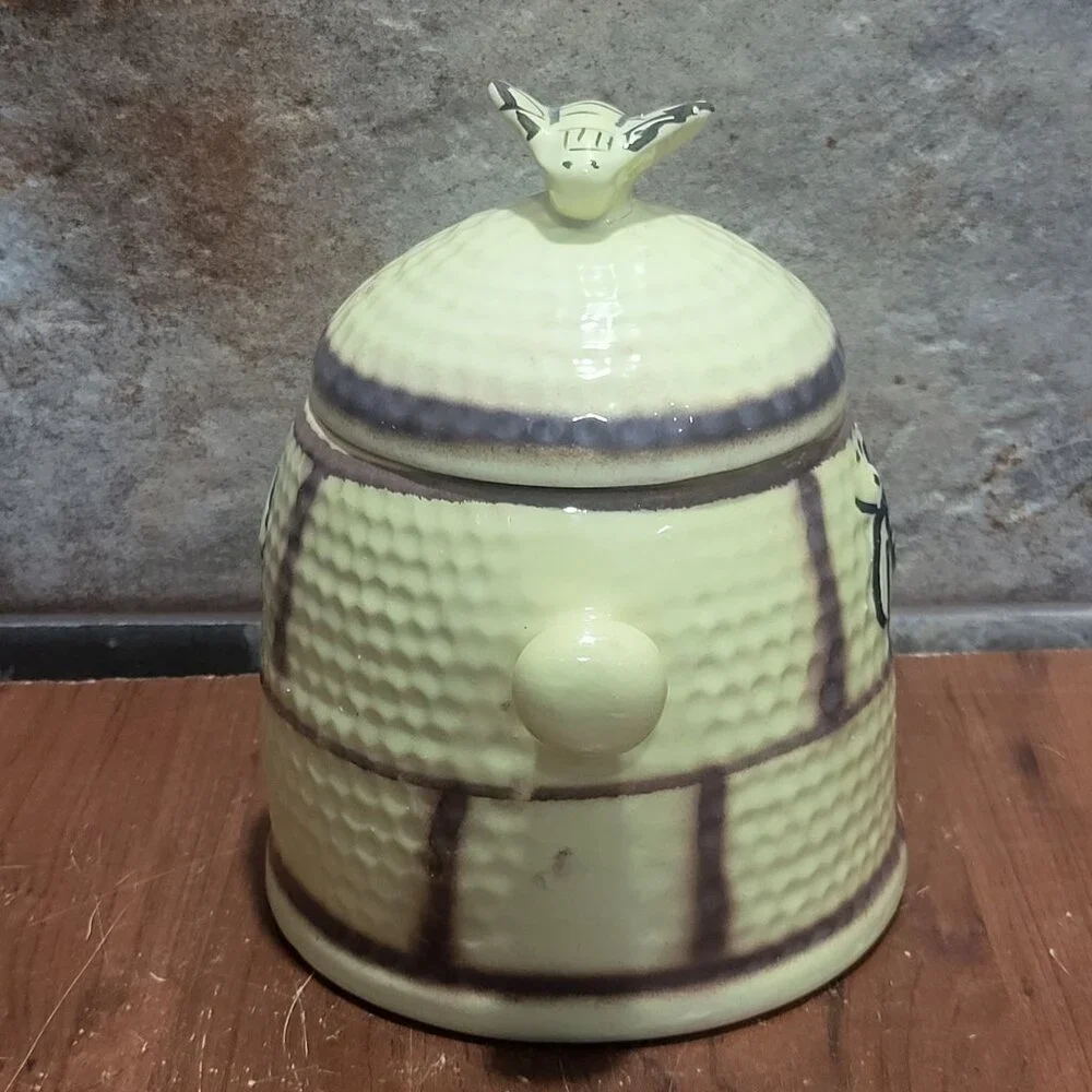 Vintage House of Webster Ceramic Beehive Jar